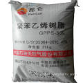 Medical Grade Gpps Pellet Plastic Wrap Injection Molding Grade Kunlun Dushanzi GPPS 500N Manufactory